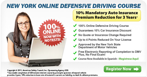 online defensive driving course no test